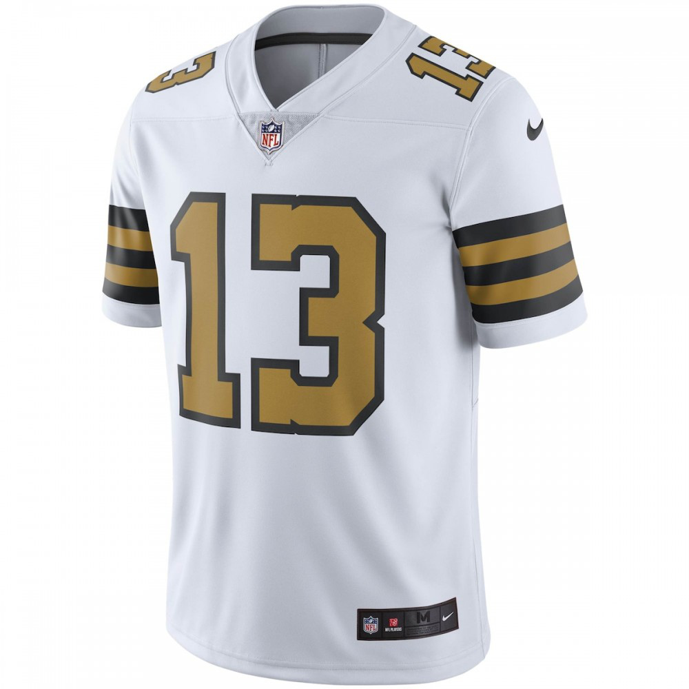 Michael Thomas New Orleans Saints Nike Vapor Untouchable Color Rush Limited Player Jersey - White-GridironStore